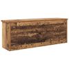 vidaXL Wandmontierter nachttisch Altholz 80 x 20 x 30 cm Holzwerkstoff