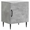 vidaXL Nachttisch Betongrau 43 x 34,5 x 50 cm Holzwerkstoff