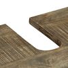 vidaXL Waschbeckenunterschrank 62x33x58 cm Massivholz Mango