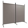 vidaXL 2-tlg. Paravent Anthrazit 175x180 cm Stoff
