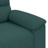 vidaXL 2-Sitzer-Sofa Dunkelgr&uuml;n 160x81x84 cm Stoff