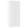 vidaXL Highboard Wei&szlig; 80x42,5x185 cm Holzwerkstoff