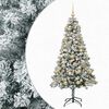 vidaXL K&uuml;nstlicher Weihnachtsbaum mit Kugel 120 cm 150 LEDs