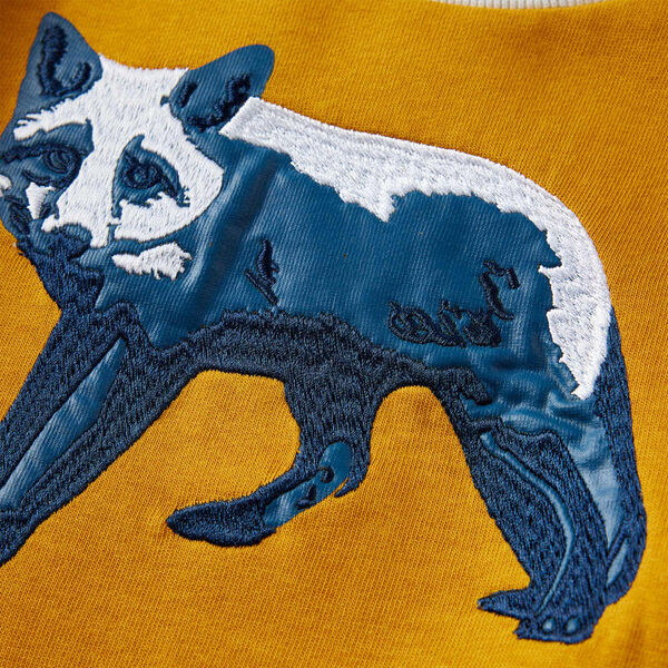 Kinder-Sweatshirt Ocker 116