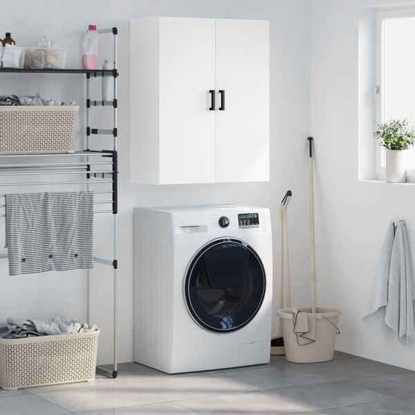 vidaXL Wandschrank Wei&szlig; 69,5x34x90 cm