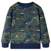 Kinder-Sweatshirt Dunkles Khaki Melange 128