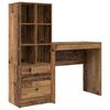 vidaXL Schreibtisch Altholz 125,5 x 40 x 127 cm 2 stk.