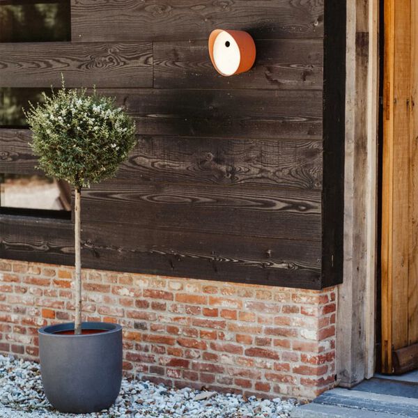 Capi Vogelh&auml;uschen Oval 1 24x19x23 cm Holz und Anthrazit