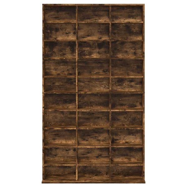 vidaXL CD-Regal R&auml;uchereiche 102x23x177,5 cm Holzwerkstoff