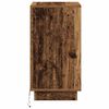 vidaXL Nachttisch Altholz 39 x 34,5 x 65 cm Holzwerkstoff