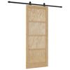 vidaXL Schiebet&uuml;r ORKDAL Natur 86 x 211 cm Massives Kiefernholz