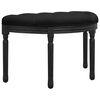 vidaXL Sitzbank Schwarz 81,5x41x49 cm Samt