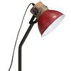 vidaXL Schreibtischlampe 25 W Rot 18x18x60 cm E27