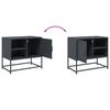 vidaXL TV-Schrank Anthrazit 68x39x60,5 cm Stahl