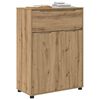 vidaXL Badezimmerschrank mit Regal Artisan-Eiche 72,5 x 36,5 x 100 cm