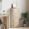 vidaXL B&uuml;cherregal Sonoma-Eiche 40x24x102 cm Holzwerkstoff