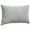 vidaXL Sofakissen 2 St&uuml;ck Hellgrau 50 x 30 cm Cordstoff