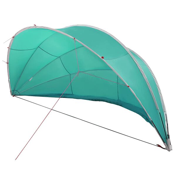 vidaXL Pool-Dome Gr&uuml;n 430 x 430 x 210 cm