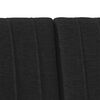 vidaXL Gepolstertes Kopfteil Schwarz 180 cm Massives Kiefernholz