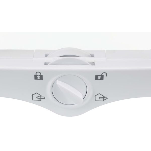 TRIXIE 4-Wege Katzenklappe mit 2 Tunneln Weiß