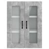 vidaXL K&uuml;chenschrank Kalmar Beton Grau 60 x 31 x 80 cm Holzwerkstoff