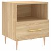 vidaXL Nachttisch Sonoma-Eiche 40x35x47,5 cm Holzwerkstoff