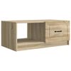 vidaXL Couchtisch Sonoma-Eiche 90 x 50 x 37 cm Holzwerkstoff
