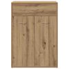 vidaXL Schuhschrank Artisan-Eiche 60x35x84 cm Holzwerkstoff
