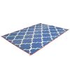 Bo-Camp Outdoor-Teppich Chill mat Casablanca 2,7x3,5 m XL Blau