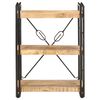 vidaXL Bücherregal 3 Fächer 60x30x80 cm Mango Massivholz
