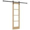 vidaXL Schiebet&uuml;r ORKDAL Natur 61 x 198,5 cm