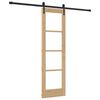vidaXL Schiebet&uuml;r ORKDAL Natur 61 x 198,5 cm