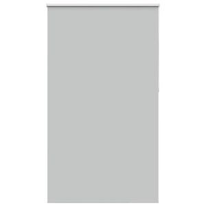 vidaXL Verdunkelungsrollo Hellgrau 130x210cm Stoffbreite 126,6cm