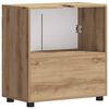 vidaXL Badezimmerschrank-Set TULUM Artisan-Eiche 60 x 34 x 63 cm