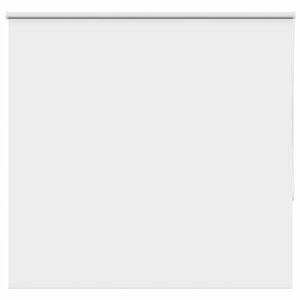 vidaXL Verdunkelungsrollo Wei&szlig; 145x130cm Stoffbreite 141,6cm Polyester