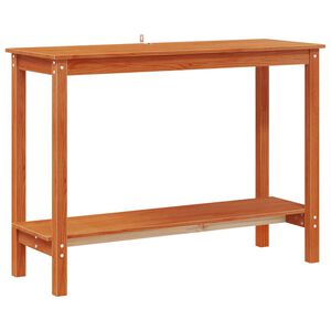vidaXL Konsolentisch Wachsbraun 110 x 40 x 80 cm Massives Kiefernholz