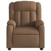 vidaXL Relaxsessel Braun Stoff