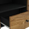 vidaXL TV-Schrank 105x33,5x46 cm Massivholz Mango & Holzwerkstoff