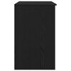 vidaXL Schreibtisch Schwarz Eichen-Optik 86x49x76 cm Holzwerkstoff