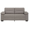 vidaXL 2-Sitzer-Sofa Taupe 180x81x84 cm Stoff