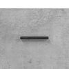 vidaXL Highboard Betongrau 69,5x34x180 cm Holzwerkstoff