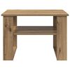 vidaXL Couchtisch Artisan-Eiche 64 x 54 x 44 cm Holzwerkstoff
