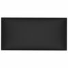 vidaXL Wandkopfteilen 12 pcs Schwarz 30 x 15 cm Stoff