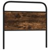 vidaXL Ersatz-Kopfteil R&auml;uchereiche 100 cm Stahl und Holzwerkstoff