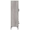 vidaXL Highboard Grau Sonoma 69,5x31x115 cm Holzwerkstoff