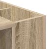 vidaXL Schreibtisch Sonoma-Eiche 109 x 50 x 78 cm Holzwerkstoff