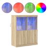 vidaXL Sideboard Sonoma-Eiche 81x37x100 cm Holzwerkstoff