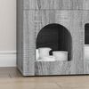 vidaXL Sideboard Graues Sonoma 80,5 x 35 x 59 cm Holzwerkstoff