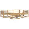 vidaXL Outdoor-Sofagarnitur 5 pcs Wei&szlig; 79 x 79 x 37 cm