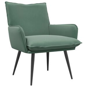 vidaXL Sessel Meergr&uuml;n Samt